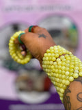 Lemon Jade Bracelet~ Optimism & Abundance