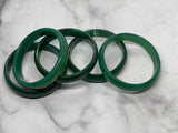 Oversize Green Jade Bangle