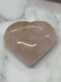 Medium Rose Quartz Heart