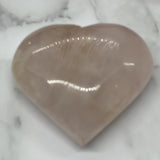 Medium Rose Quartz Heart