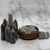 Large Lepidolite Tower