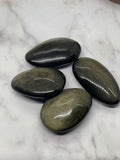 Golden Obsidian Palmstones