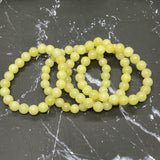 Lemon Jade Bracelet~ Optimism & Abundance