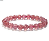 Strawberry Quartz Bracelet