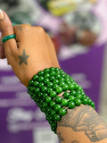 Green Jade Bracelet ~  Weath & Friendship