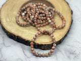 Red Network Jasper Bracelet ~ Empowerment