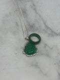 Green Jade Mini Bundle (Necklace & Ring)