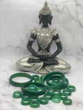 Green Jade Bangle & Ring Set