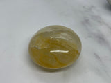 Large Golden Healer Palm Stone