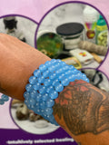 Blue Chalcedony Bracelet~Communication & Tranquility