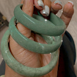 Green Jade Bangle