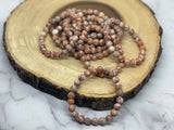 Red Network Jasper Bracelet ~ Empowerment